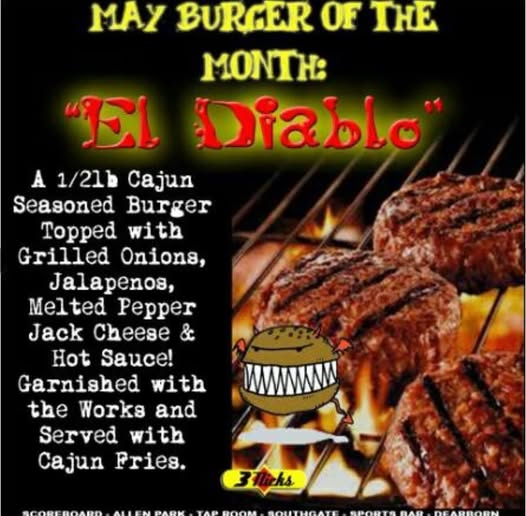 Burger Of The Month